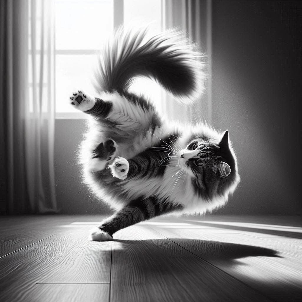 ナフサ不足の猫