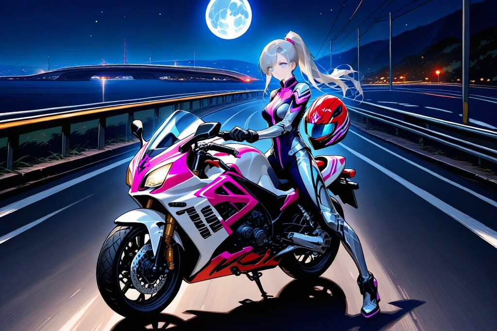 深夜のツーリング