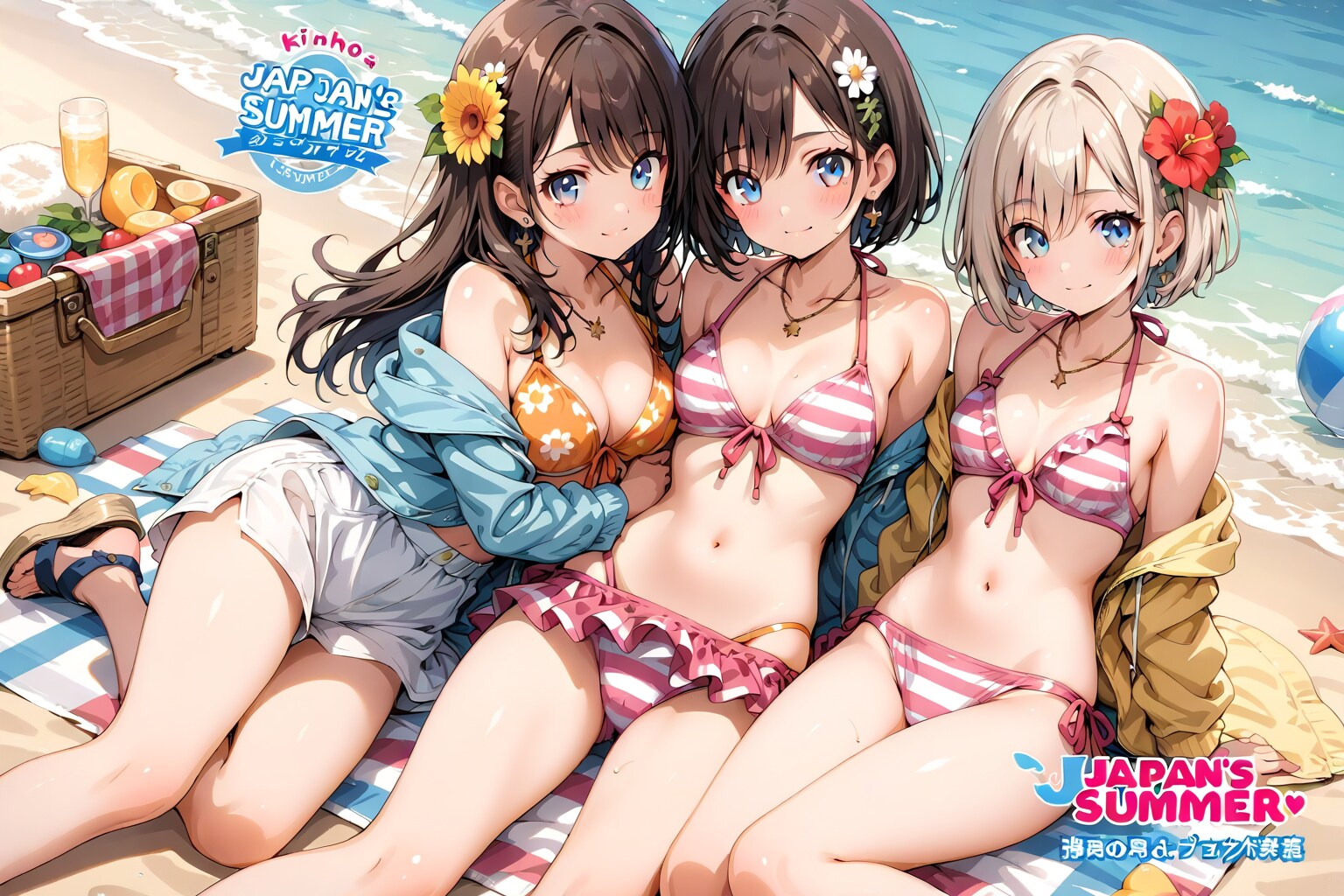 金鳥の夏、日本の夏 | の人気AIイラスト・グラビア