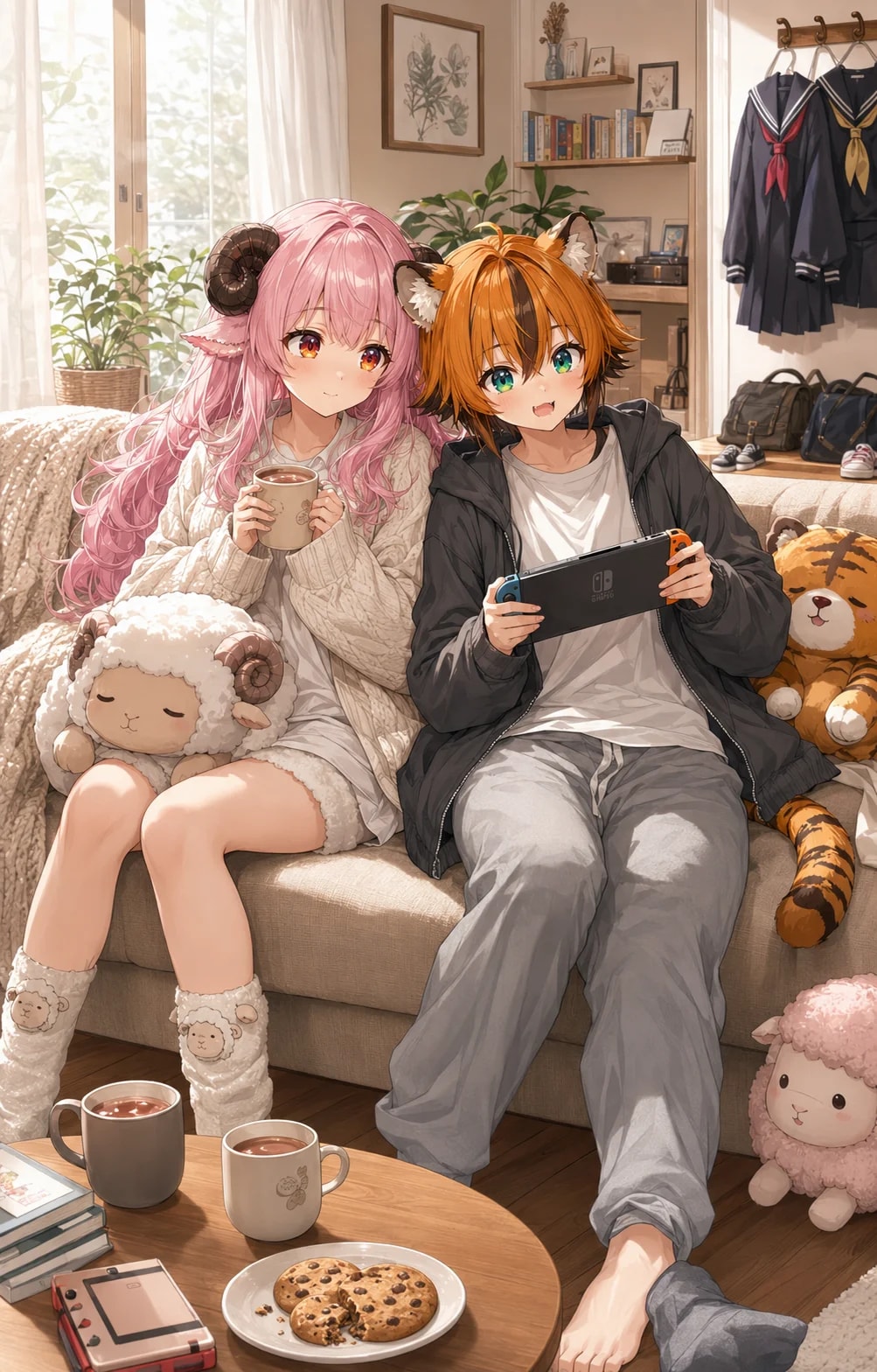 今日はゆっくりしよう