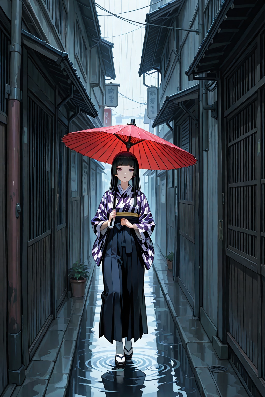 雨細道