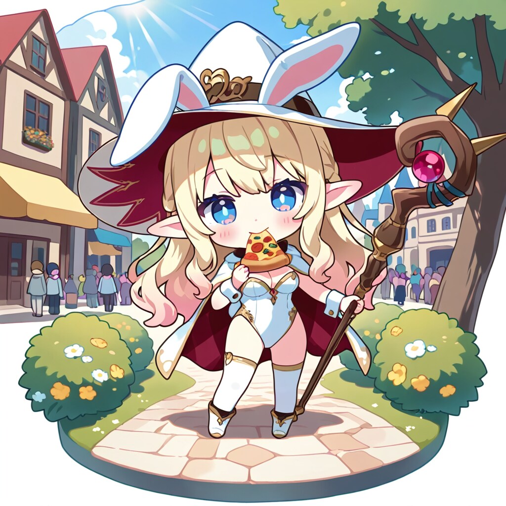 ピザの たべあるき