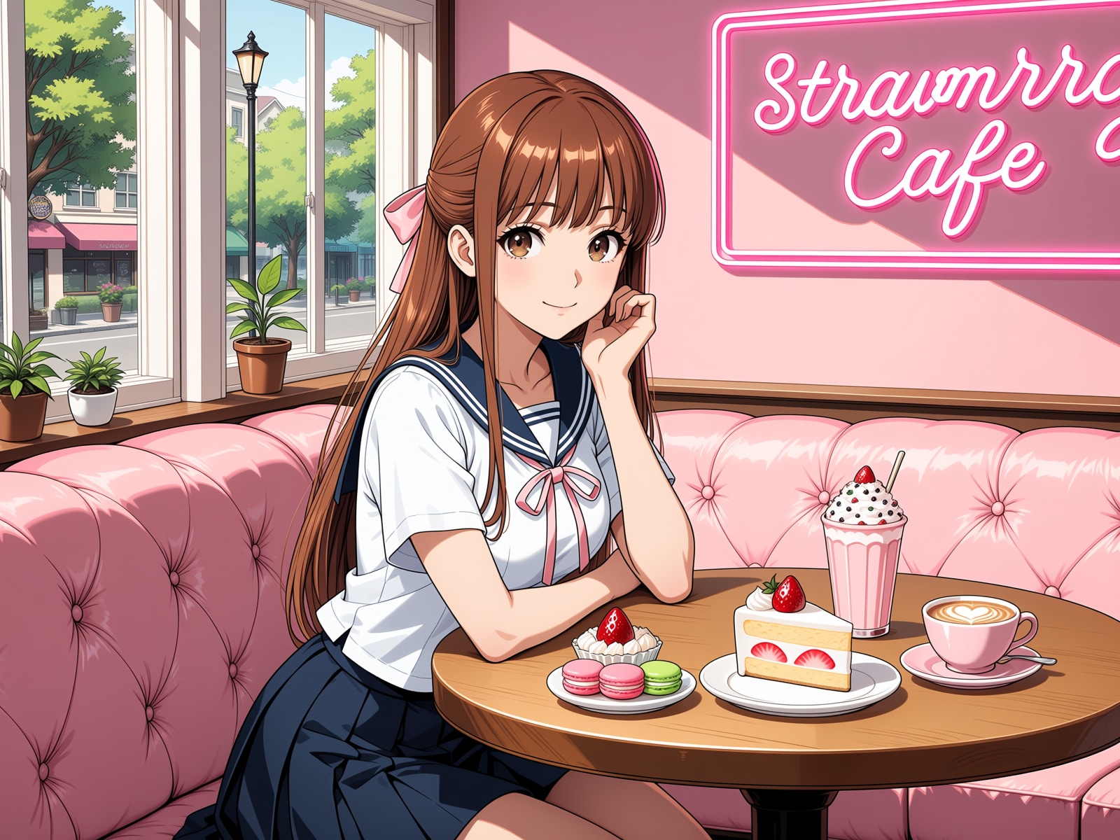 フラワー・シスターズ長女「花恋(かれん)」 | の人気AIイラスト・グラビア