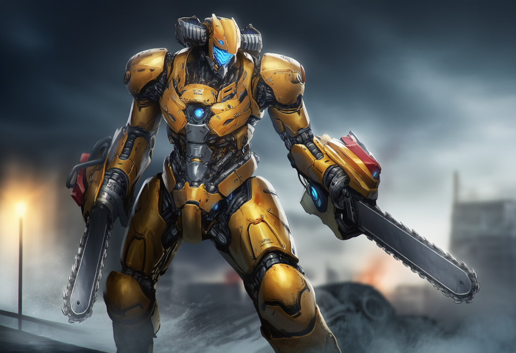 チェーンソーロボ