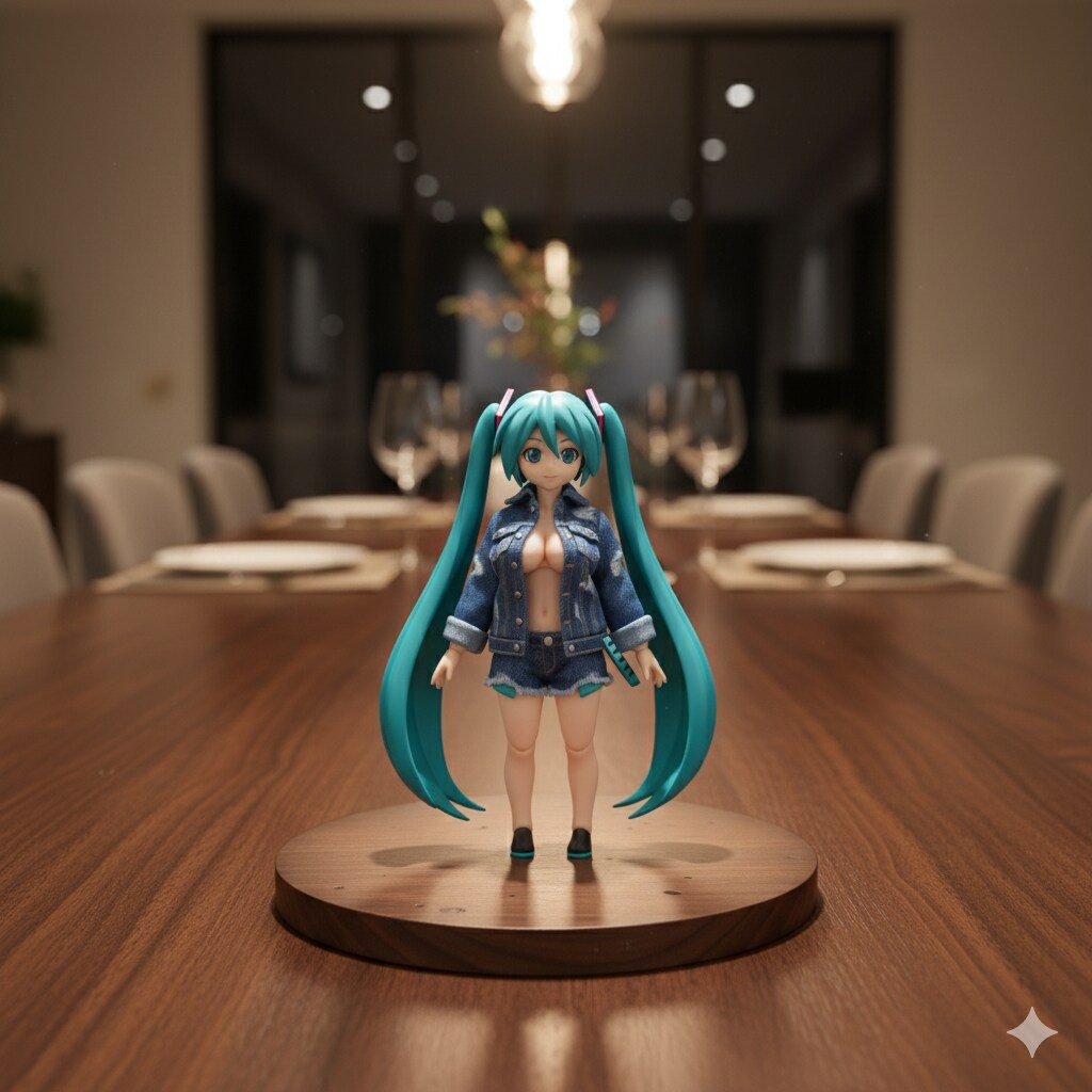 ミクさんのフィギュア７