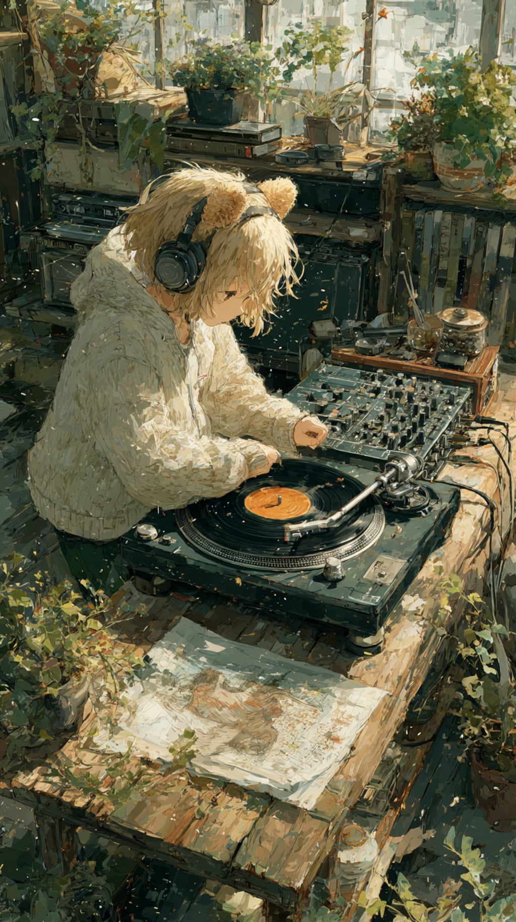 ターンテーブル🐾