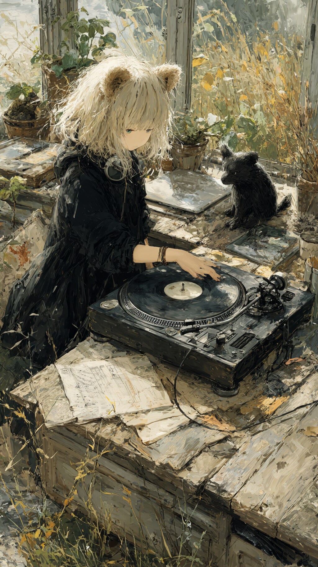 ターンテーブル🐾