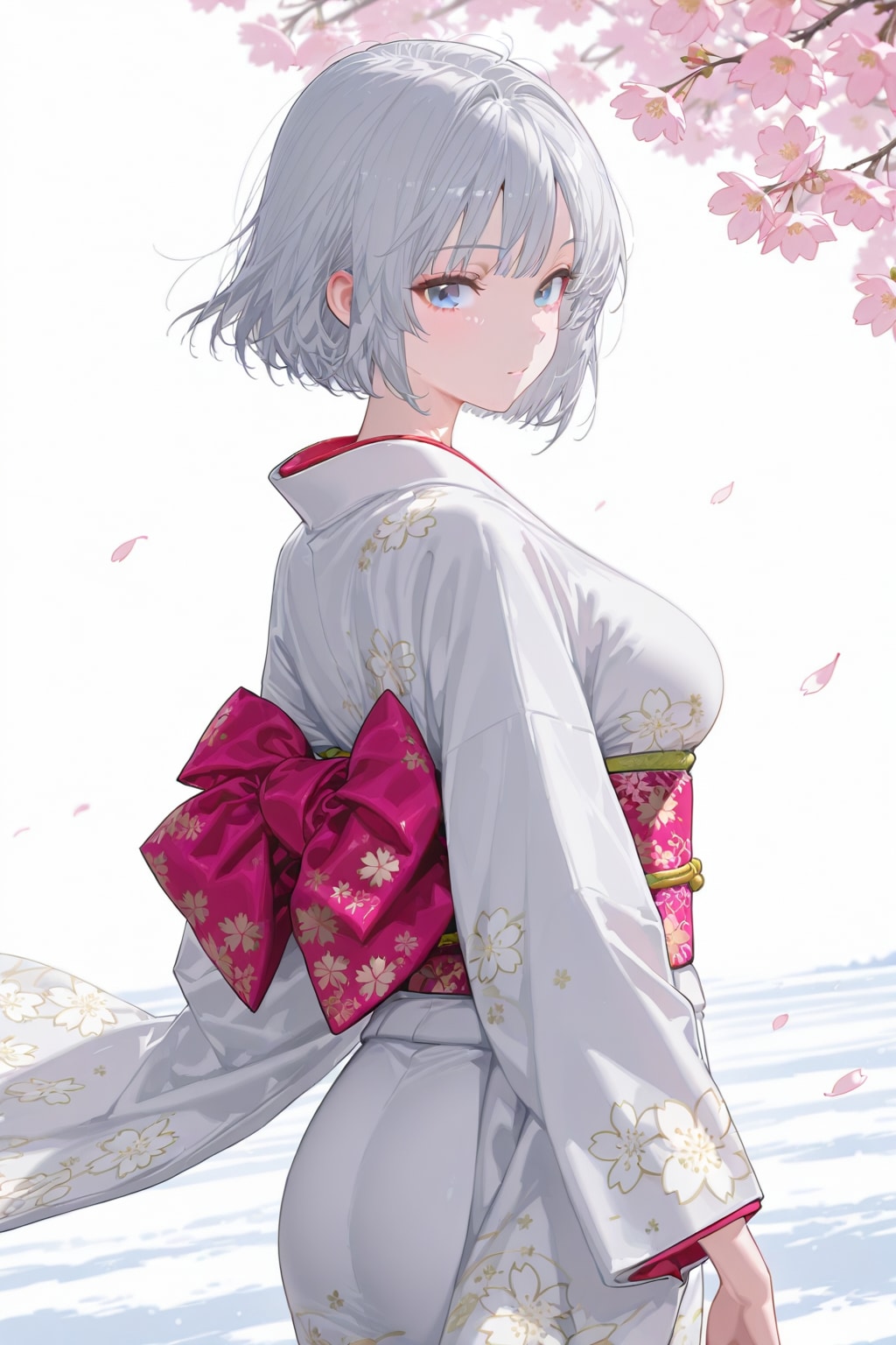 桜咲く頃に | の人気AIイラスト・グラビア