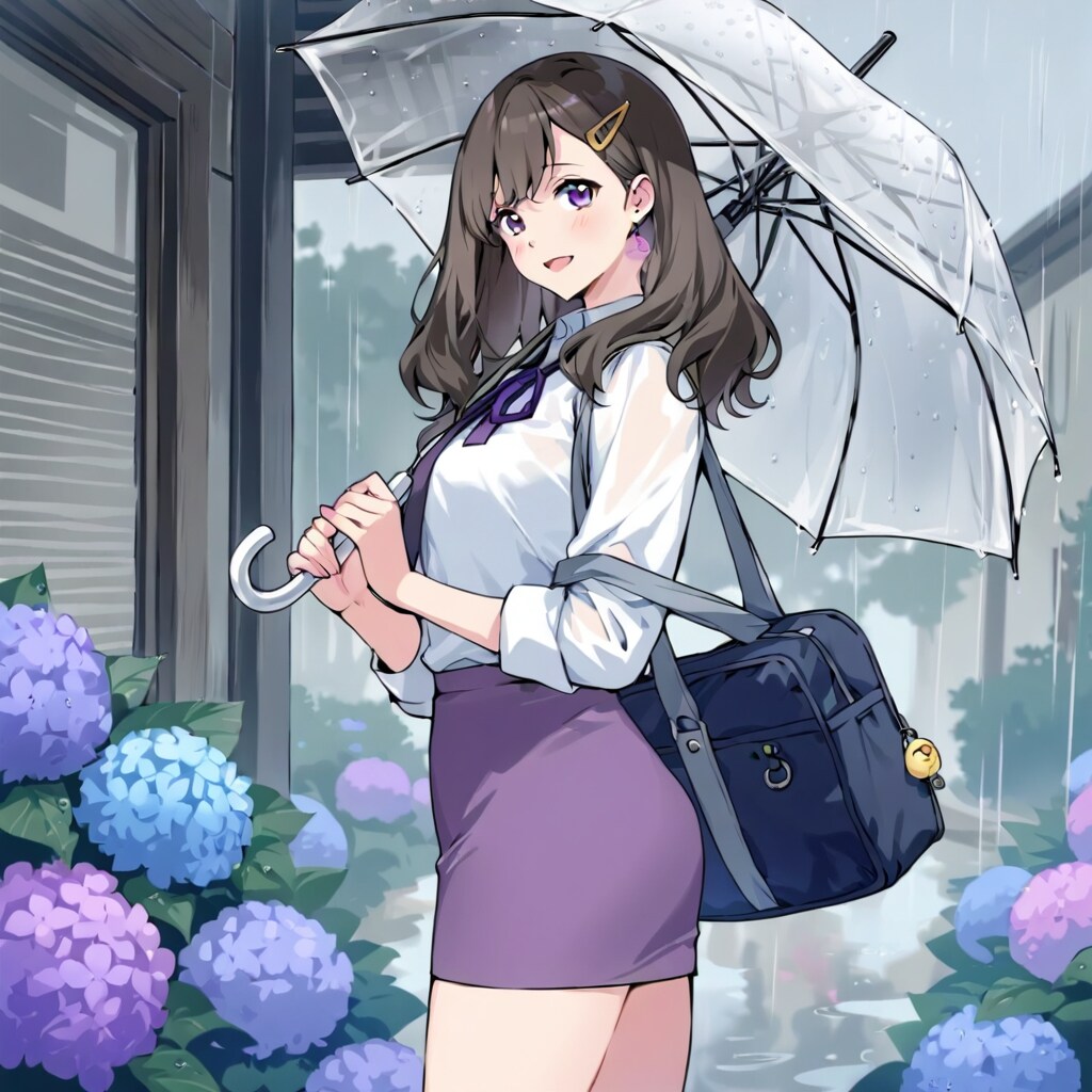 6月の雨