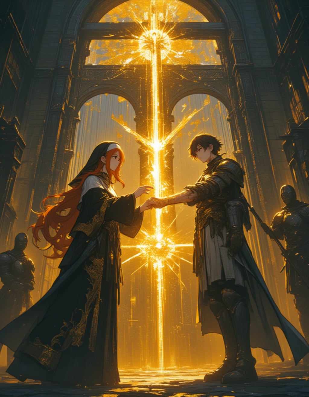 【サレンディアナ】門前の奇跡――赤髪の修道女と癒しの光