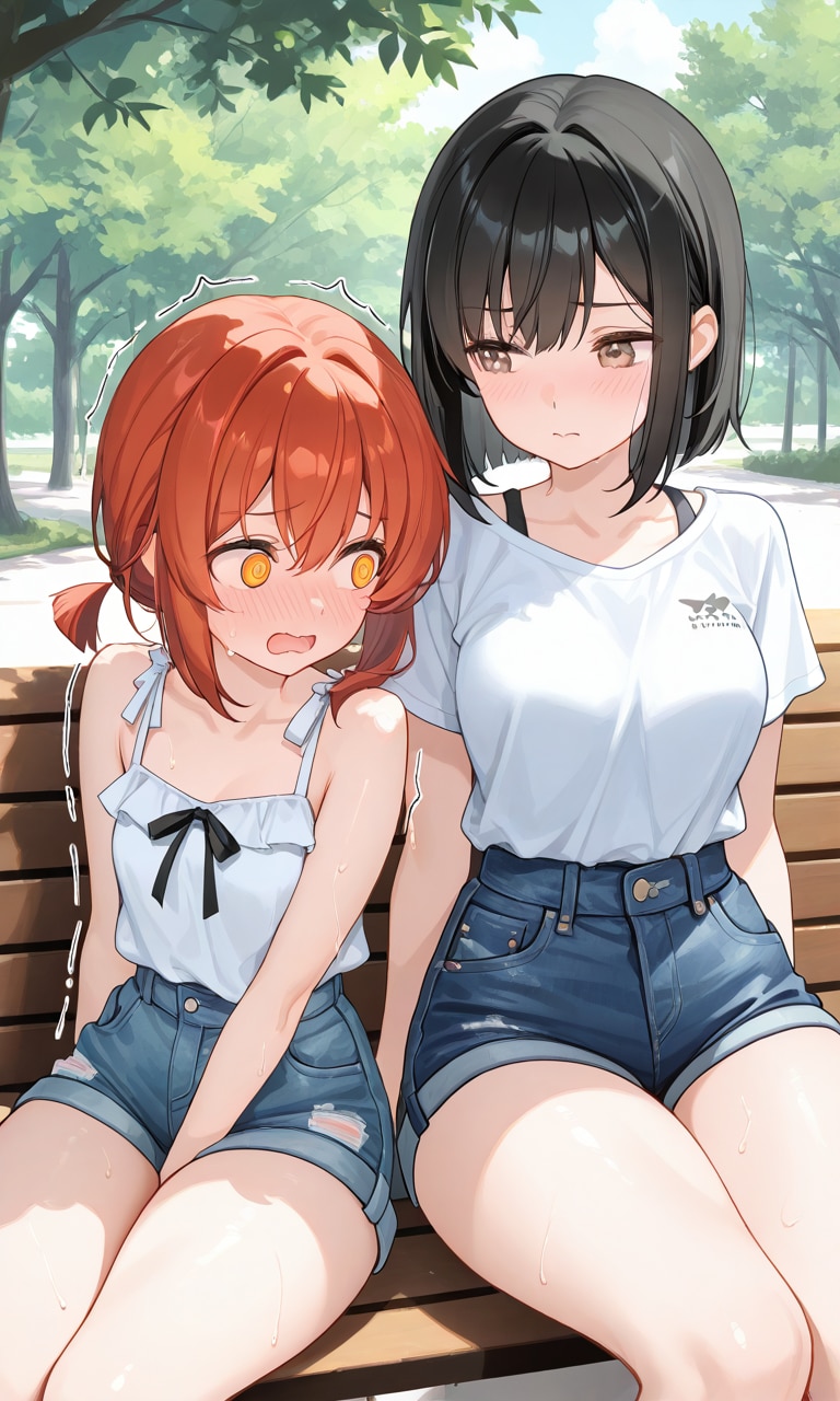 太ももにドギマギ | の人気AIイラスト・グラビア