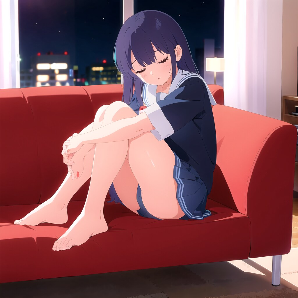 むにゃむにゃ・・もう眠いよぉ。