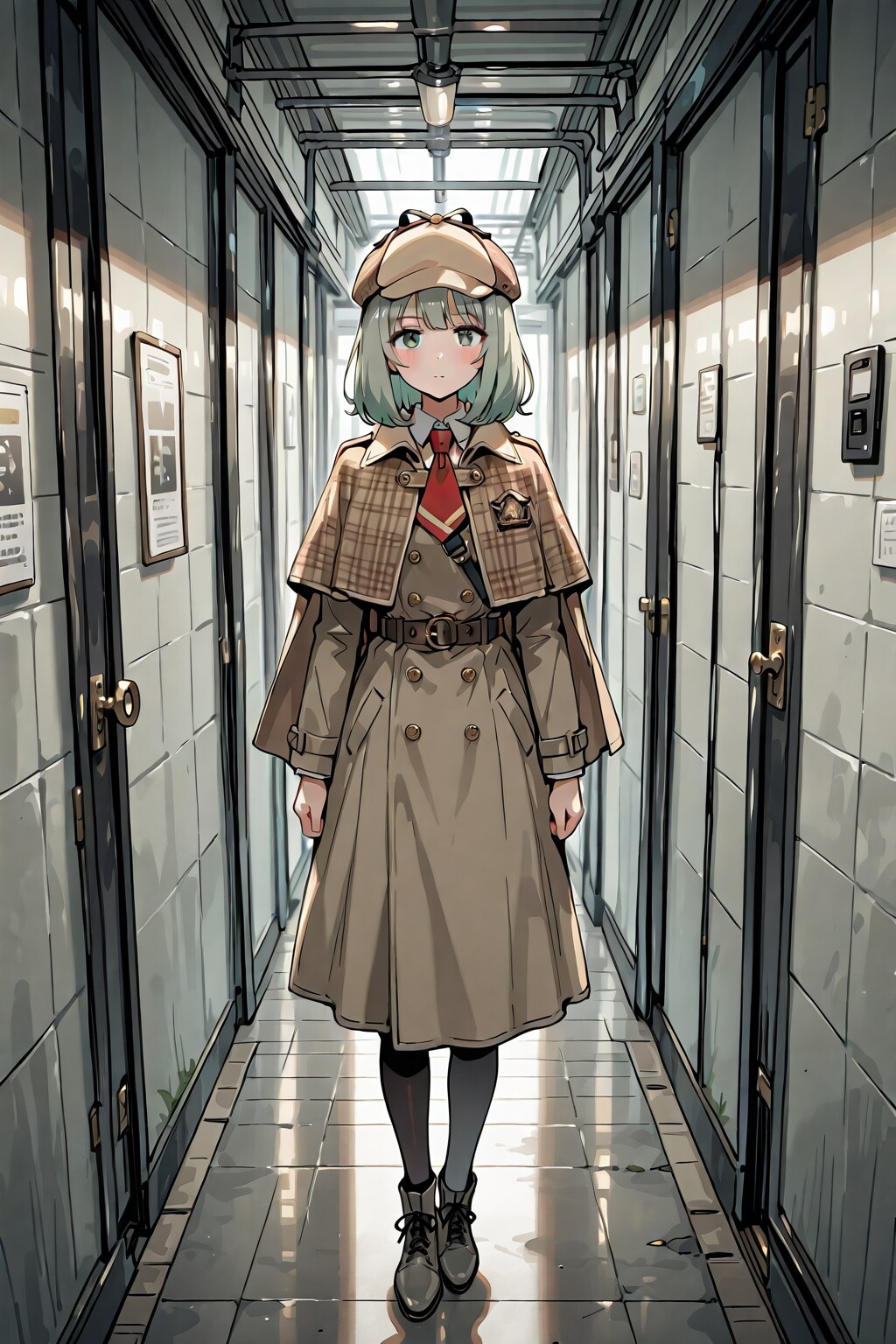 潜入調査中