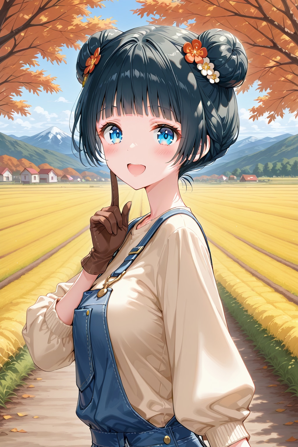 おだんごちゃん🍡✨と農作業🌾🌾🌾