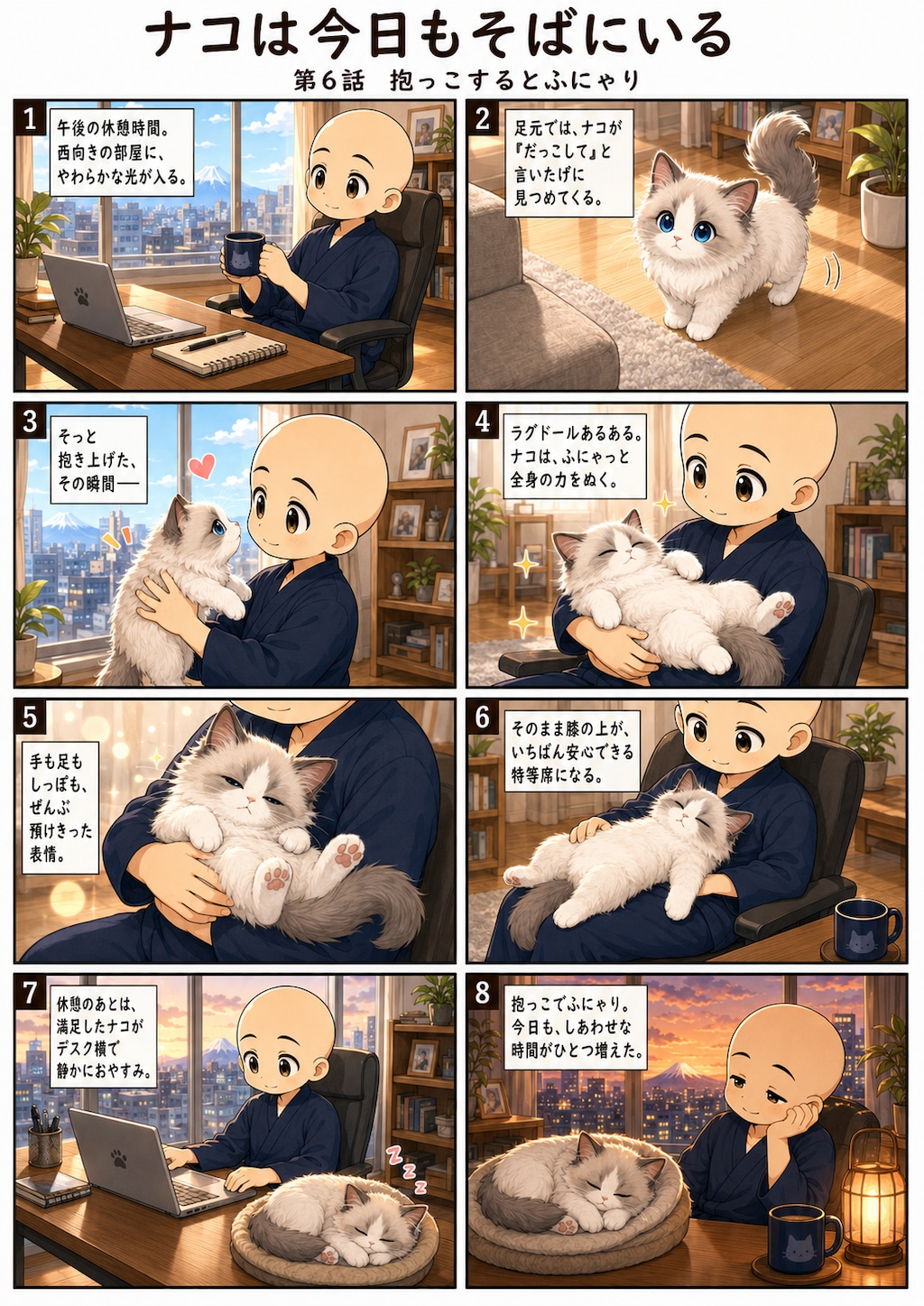 猫漫画コンテンツ6シリーズ 猫漫画6シリーズを投稿しています。  サイベリアンのクィーン 小さないたずら、最高のごほうび。  ちびキャラ ベビークイーン おてては濡らしたくないの  クイーンと無職のお