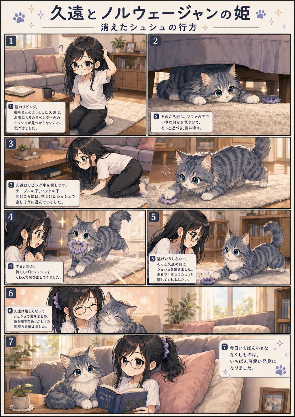 猫漫画コンテンツ6シリーズ 猫漫画6シリーズを投稿しています。  サイベリアンのクィーン 小さないたずら、最高のごほうび。  ちびキャラ ベビークイーン おてては濡らしたくないの  クイーンと無職のお