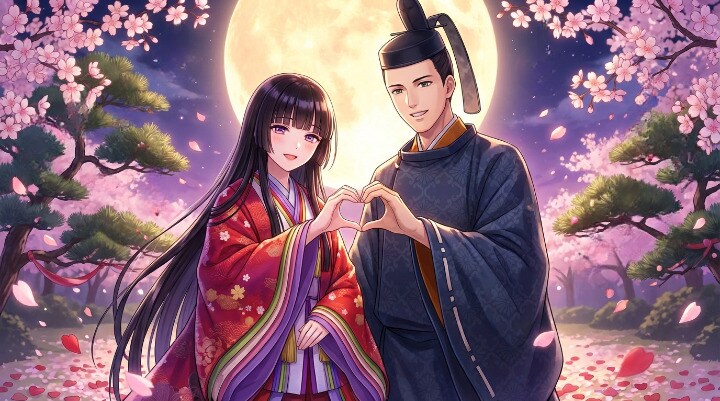 十二単衣の娘