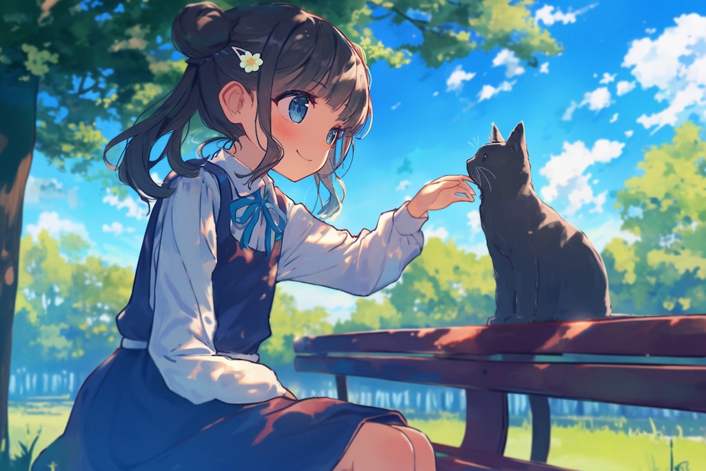 猫🐈とおだんごちゃん🍡✨130