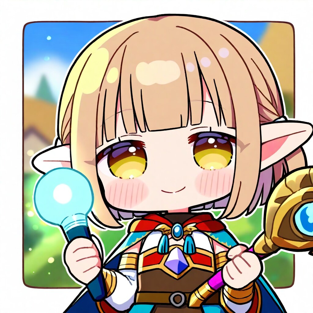 魔法使いエルフガール