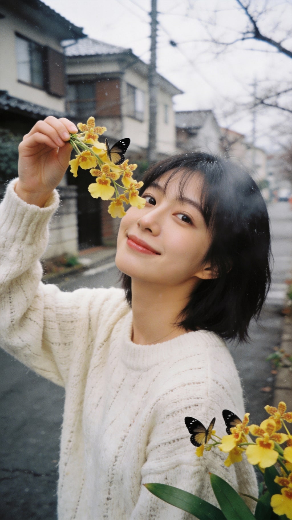 Gold Petals, Ebony Wings