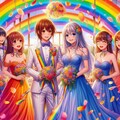 ニジ会パーティー🌈 3枚目