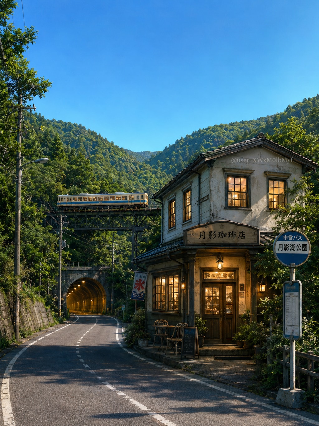 山地の「月影珈琲店」　１
