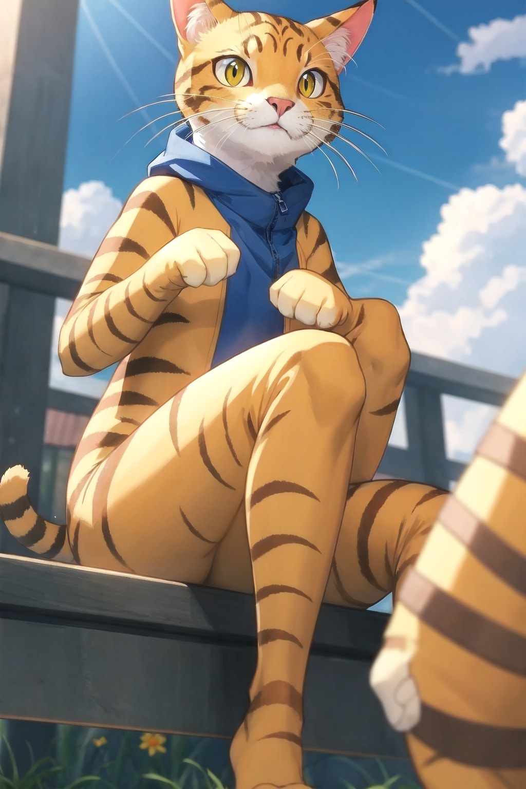 黄色い猫 | の人気AIイラスト・グラビア