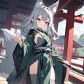 稲荷神社の初代巫女 2枚目