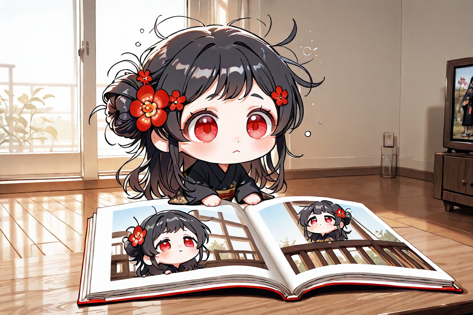 ミニトキヒメ(写真集を見る) | の人気AIイラスト・グラビア