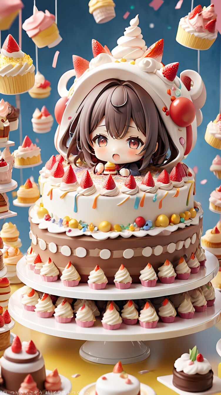 ケーキと乙女