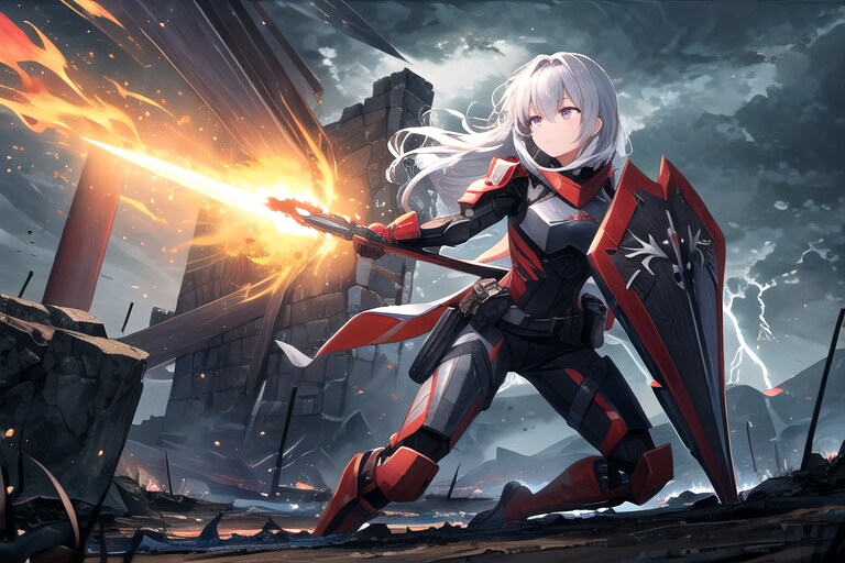 攻撃再開 | の人気AIイラスト・グラビア