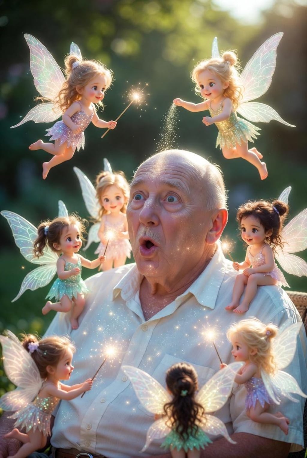 妖精さんのメイクアップ