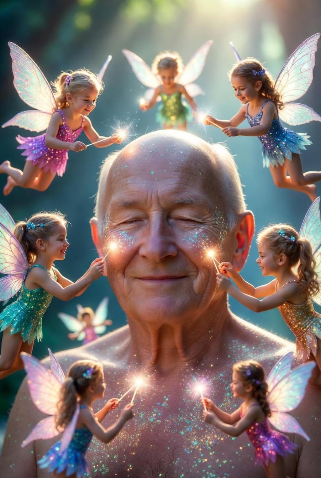 妖精さんのメイクアップ