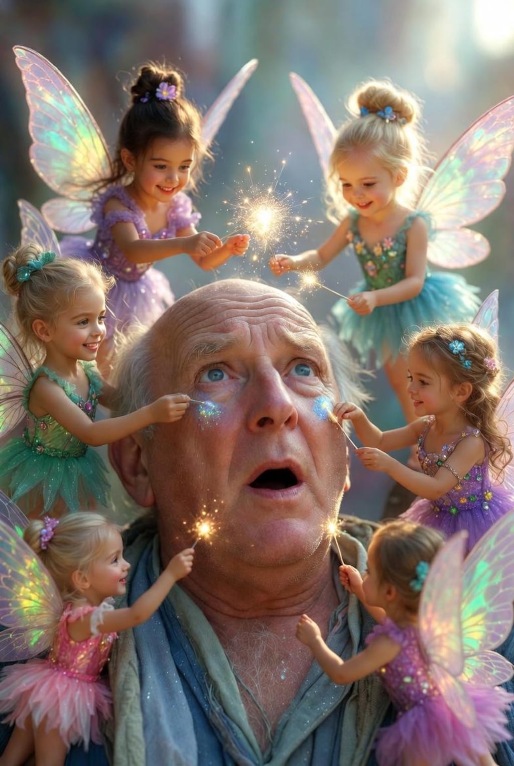 妖精さんのメイクアップ