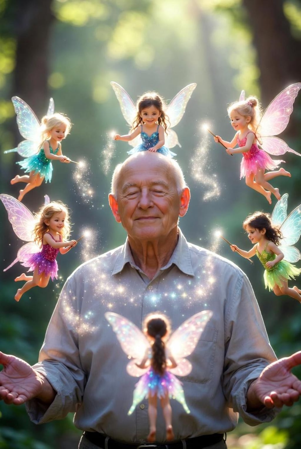 妖精さんのメイクアップ