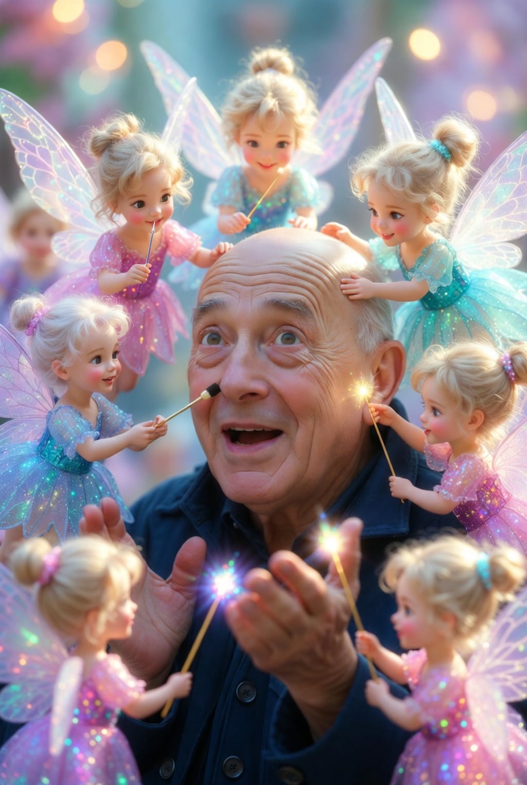 妖精さんのメイクアップ