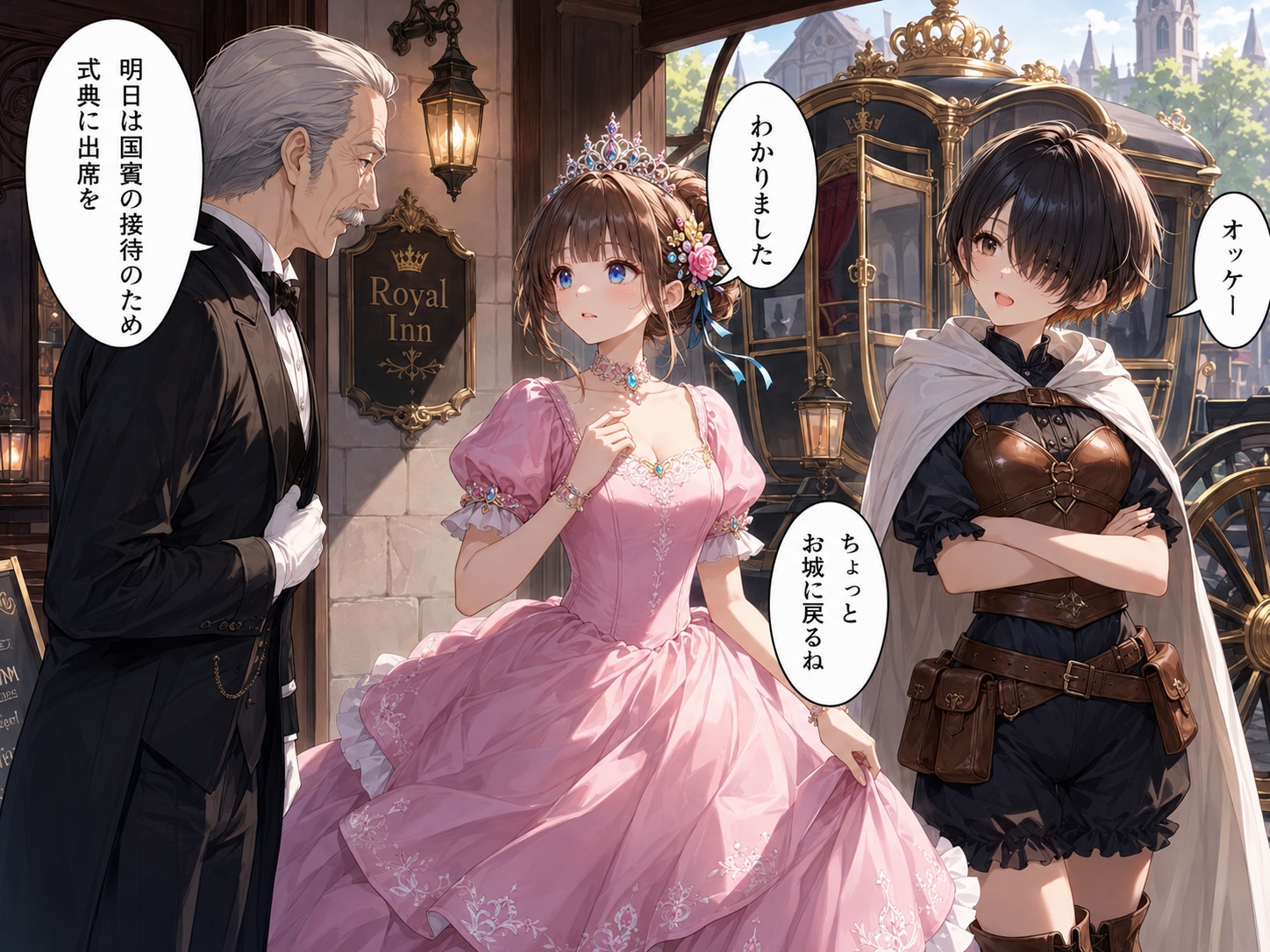 姫騎士の休暇