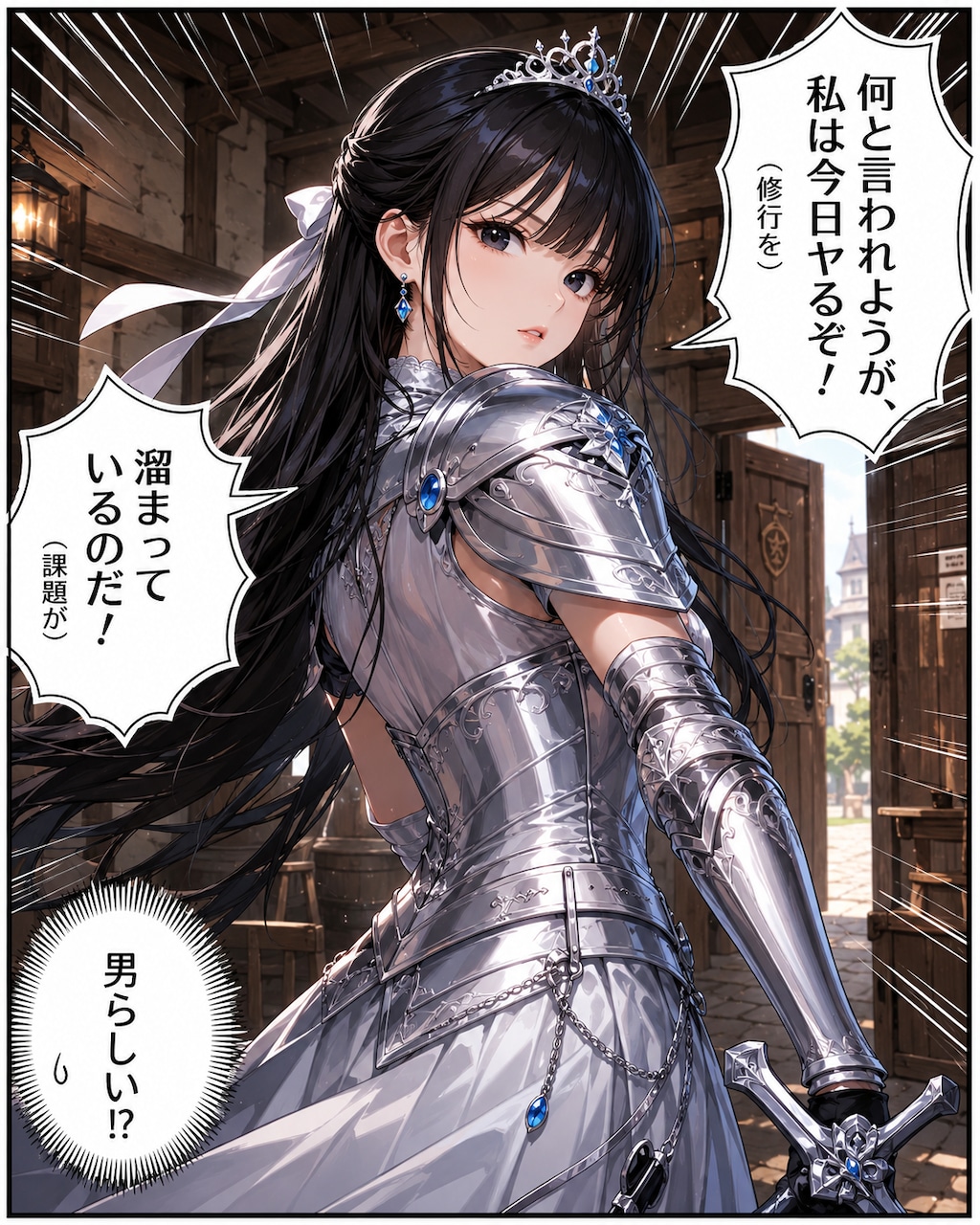 姫騎士の休暇