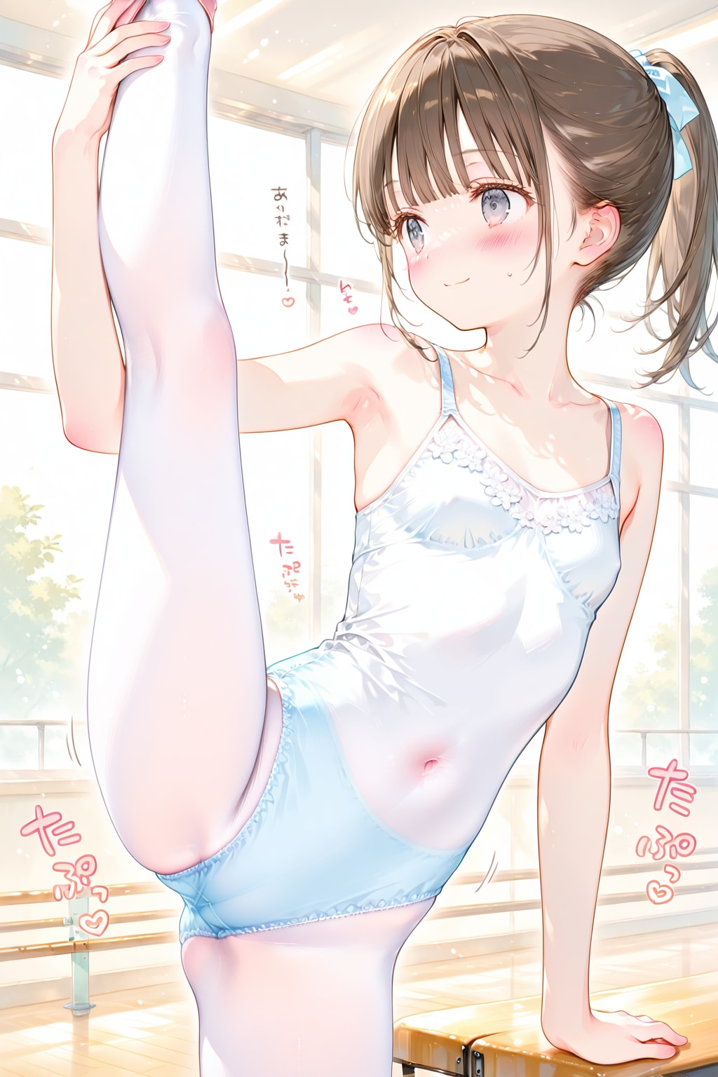 なんどでもいう…雫ちゃんの太ももは、とても触りたくなる太ももであるｗ