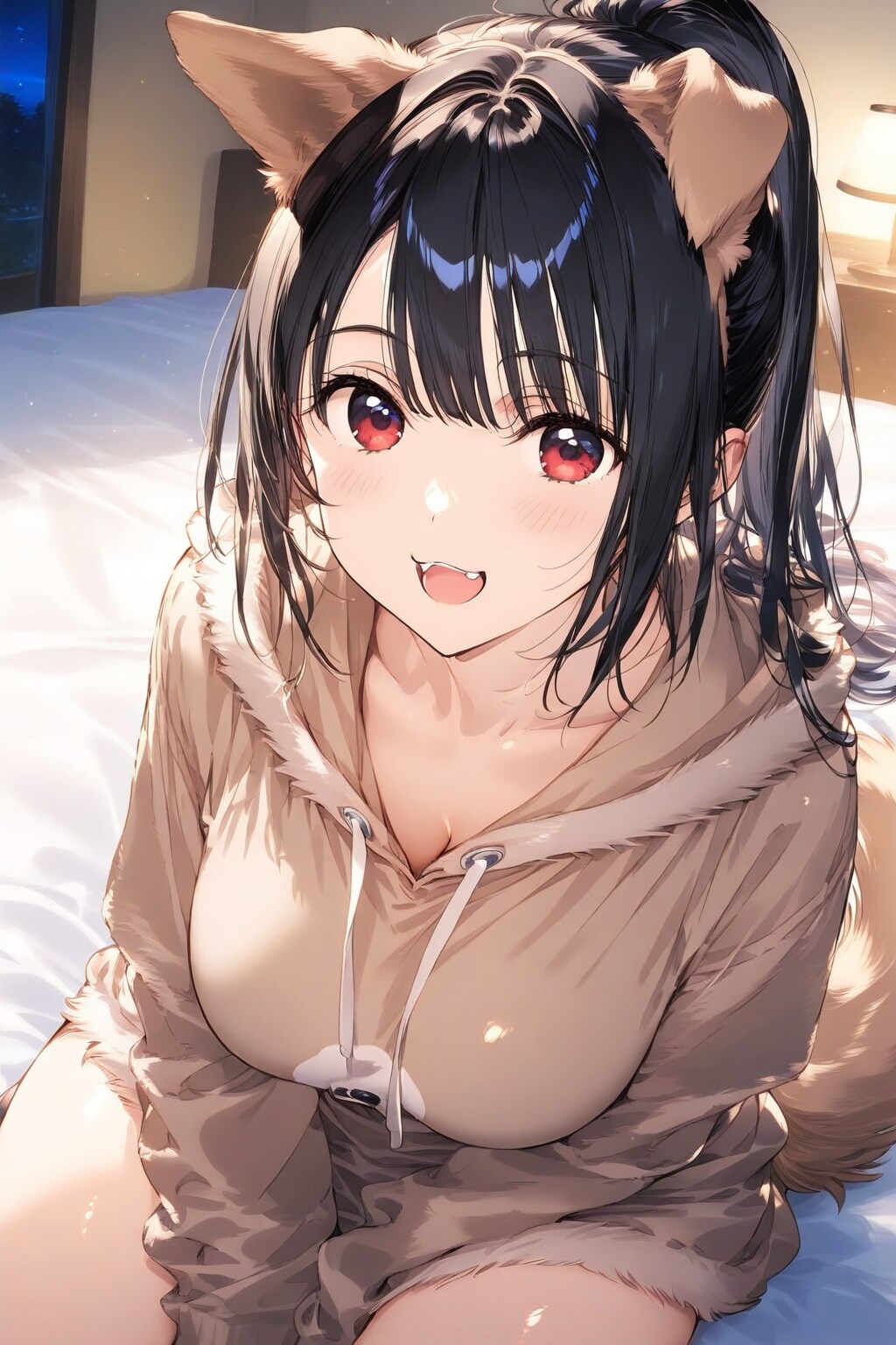 犬耳トキヒメ(パーカー)