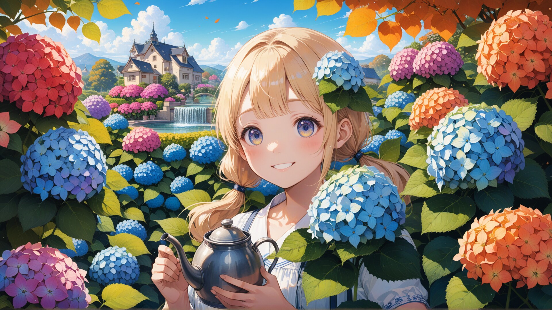 アジサイ | の人気AIイラスト・グラビア