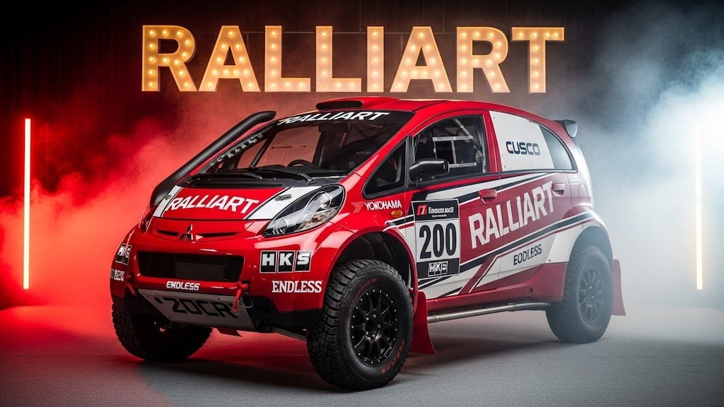 ラリーアートIミーブラリーカー