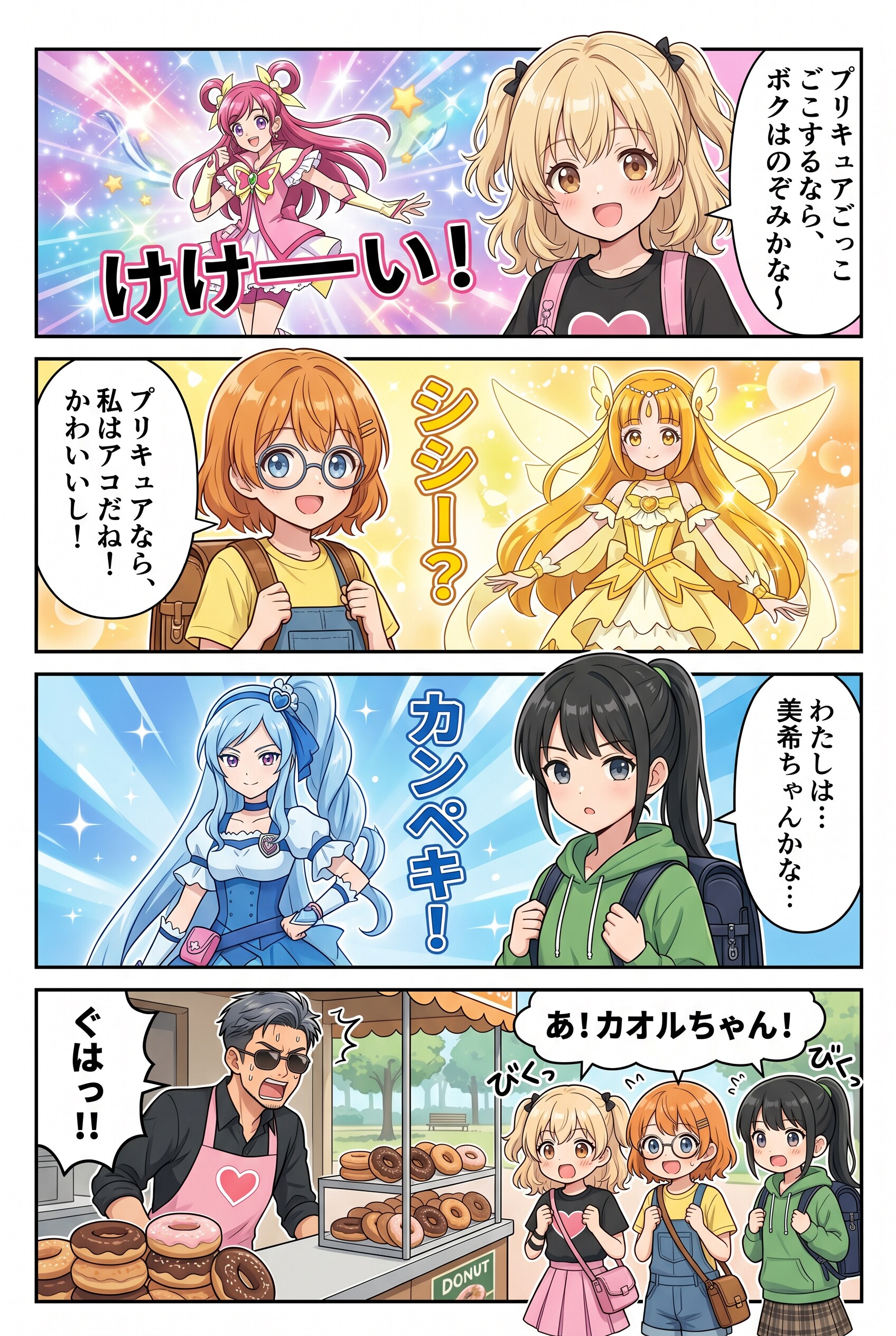 けけーい！
