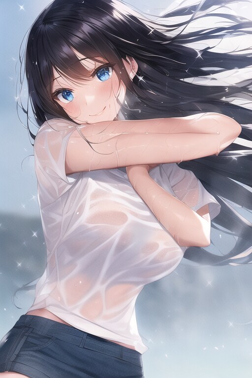 汗だくTシャツ (2)