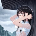 雨宿り　　　　　　　　　　　　　　　　　　　　　　　　　　🦉 犬浦るか子 🦉 ３１２ 2枚目