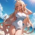 夏のお姉ちゃんエルフ 8枚目