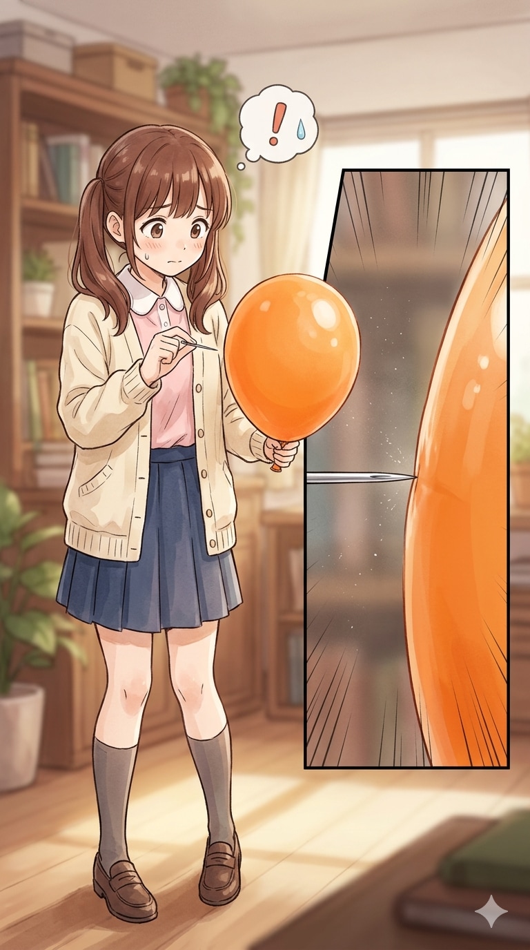 風船に針 | の人気AIイラスト・グラビア