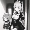 ねこねこクラシカルメイドさん④ 3枚目
