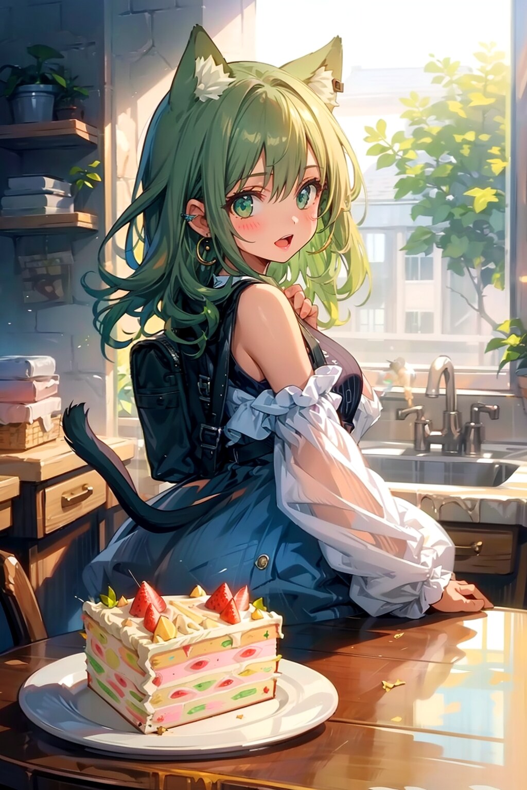 デルタもんとケーキ♥TOPAZ(5枚)