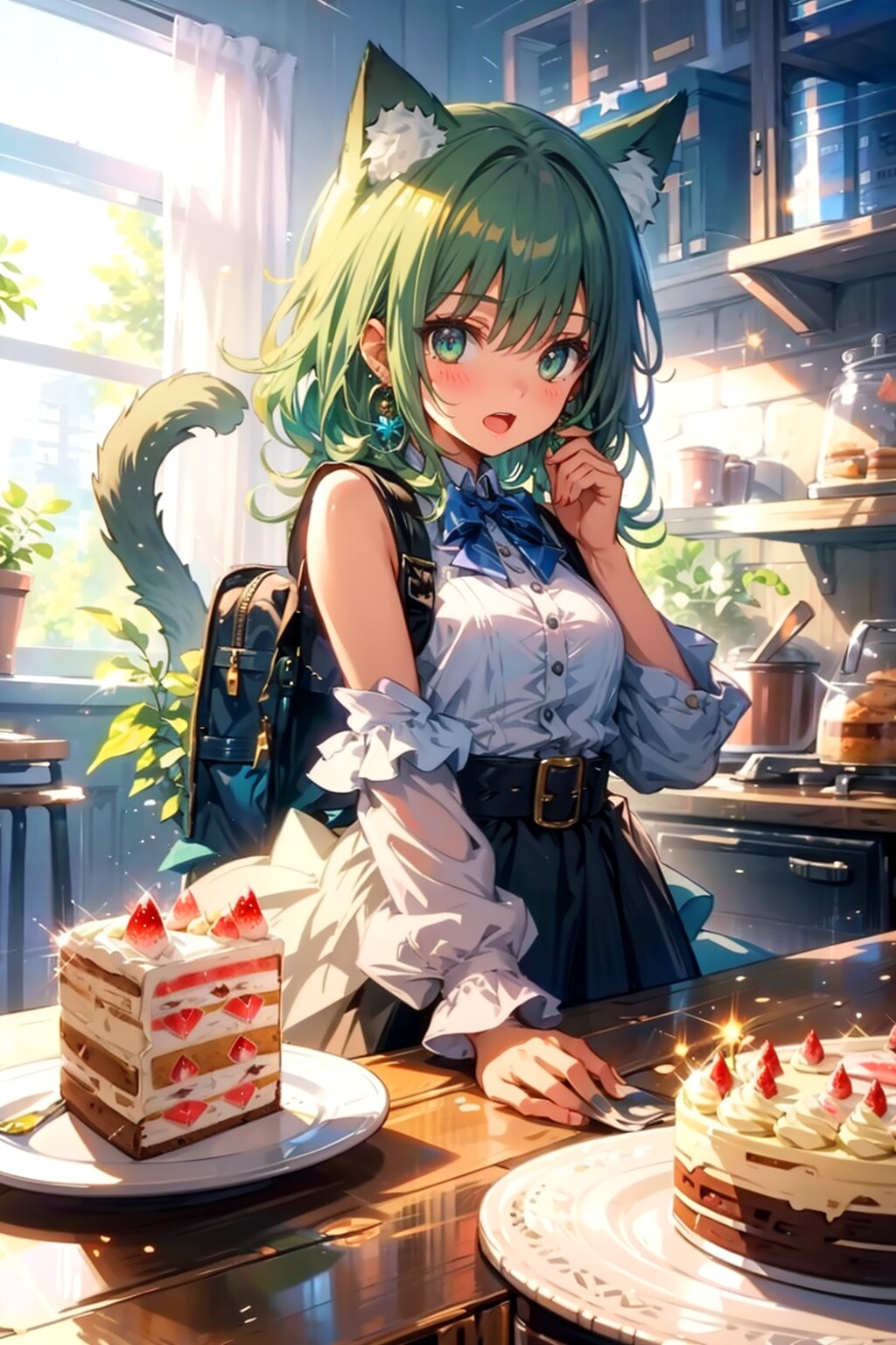 デルタもんとケーキ♥TOPAZ(5枚)